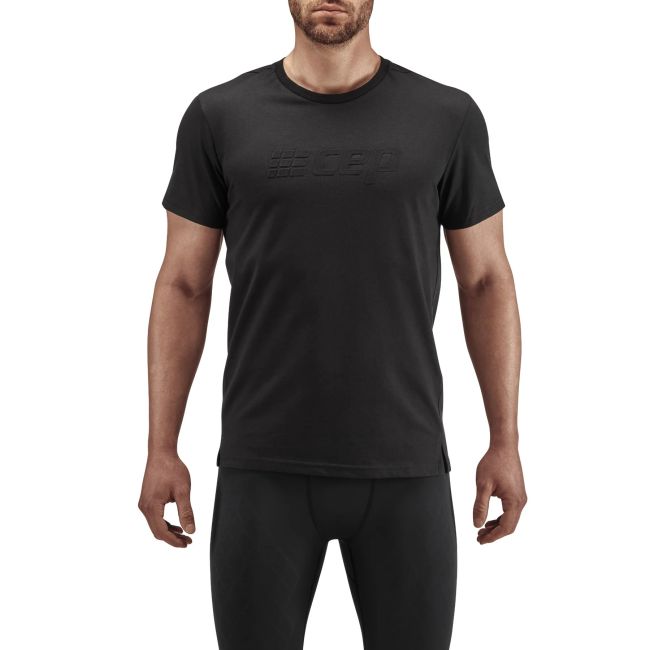 CEP - Tricou cu maneca scurta barbati Crew Shirt - negru