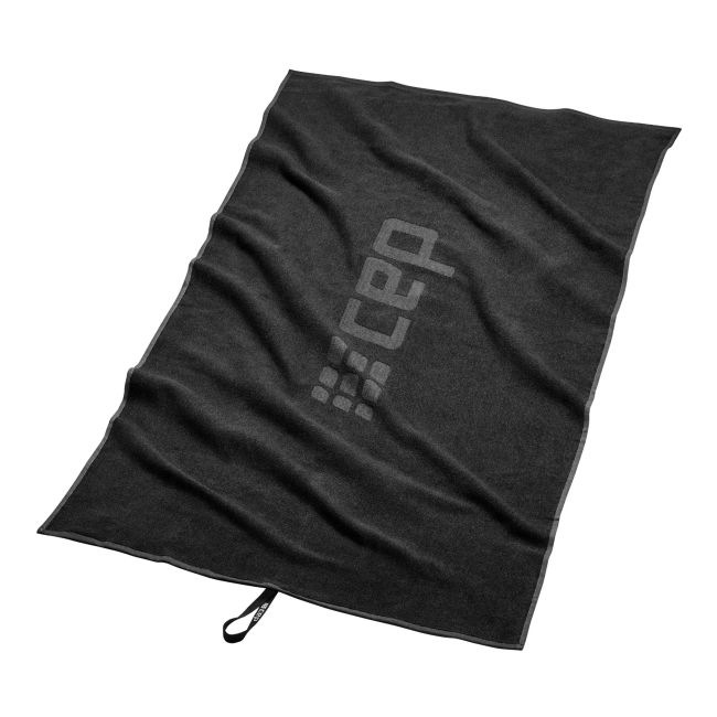 CEP - prosop lung bumbac si bambus Towel cotton and bamboo - negru