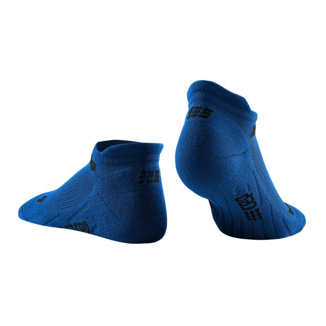 CEP - sosete compresie scurte barbati The Run Socks No show - albastru