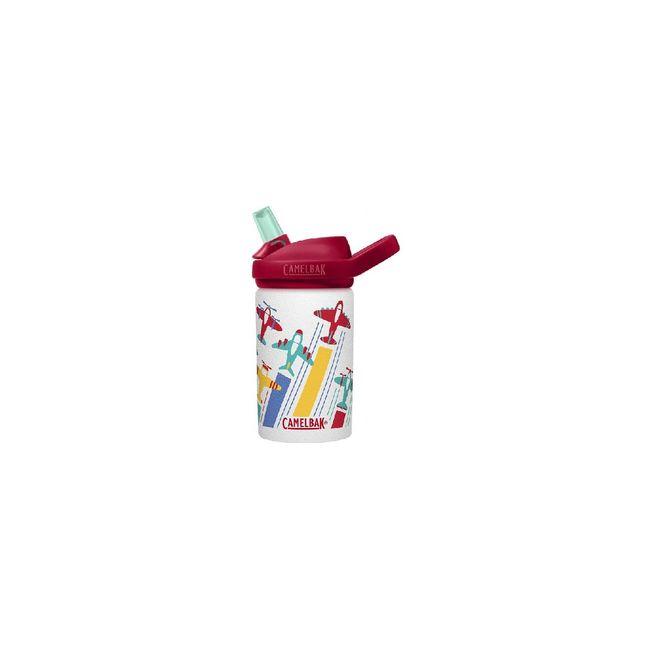Camelbak - bidon apa copii - Eddy+ Kids - Stainless Steel Airplanes - 400 ml	