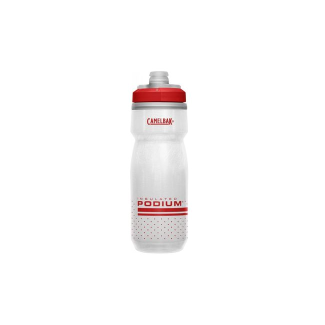 Camelbak - bidon apa izolat termic - Podium Chill - fiery rosu I alb - 620 ml