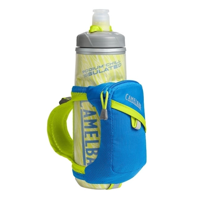 Camelbak - bidon apa izolat termic + maner rapid - Podium Chill - albastru electric - 620 ml