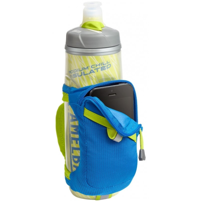 Camelbak - bidon apa izolat termic + maner rapid - Podium Chill - albastru electric - 620 ml