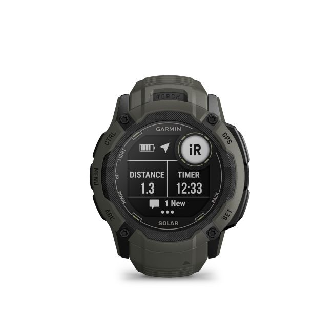 Garmin Instinct 2X Solar - smartwatch robust cu GPS - Verde Moss