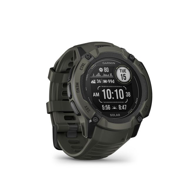 Garmin Instinct 2X Solar - smartwatch robust cu GPS - Verde Moss