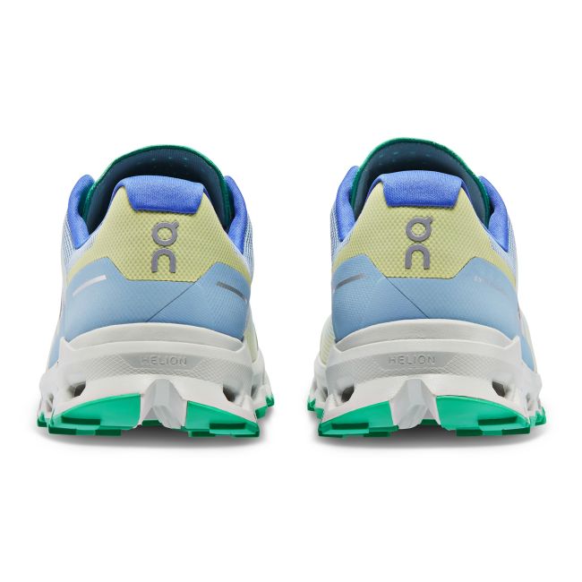 On Cloudvista - pantofi alergare pentru barbati - alb albastru verde Creek | Mint