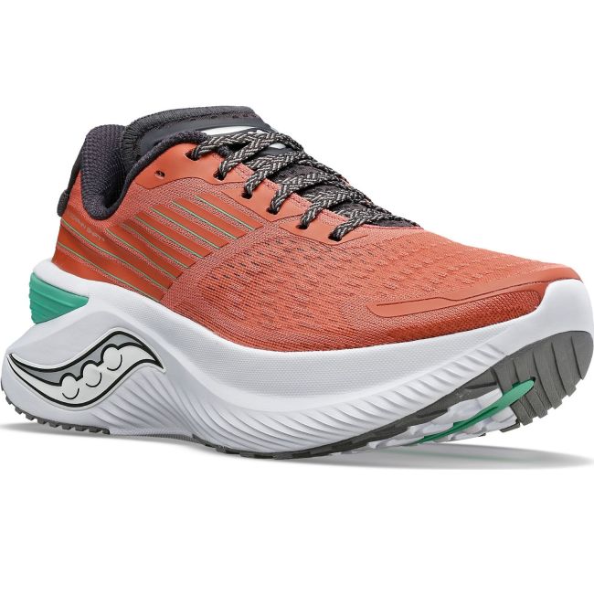 Saucony - pantofi alergare pentru femei Endorphin Shift 3 - portocaliu zgura gri Bazalt