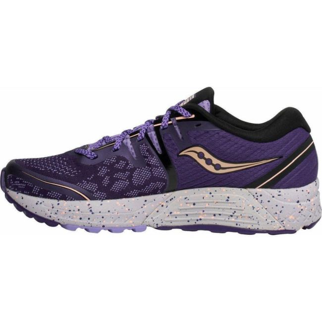 Saucony - pantofi alergare pentru femei Guide ISO 2 - mov inchis mov deschis violet