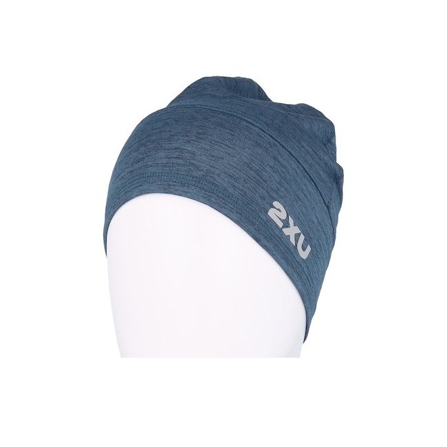 2XU - caciula alergare - Beanie - Moonlight Silver Reflective - OSFA