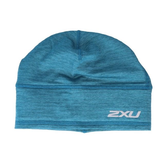 2XU - caciula alergare - Beanie - Oceanside Silver Reflective - OSFA