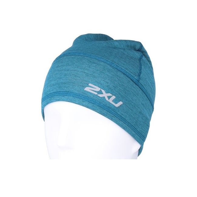 2XU - caciula alergare - Beanie - Oceanside Silver Reflective - OSFA
