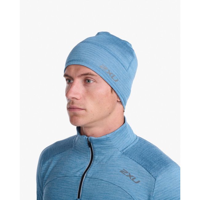 2XU - caciula alergare - Beanie - Shadow Black Reflective - OSFA