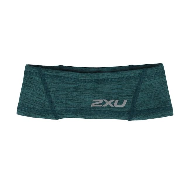 2XU - vizor alergare - Headband - Deep Jade Silver Reflective - OSFA