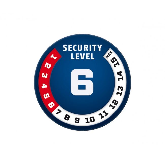 Abus - antifurt bicicleta - lant cu cifru - Tresor 1385/75 - blue mask