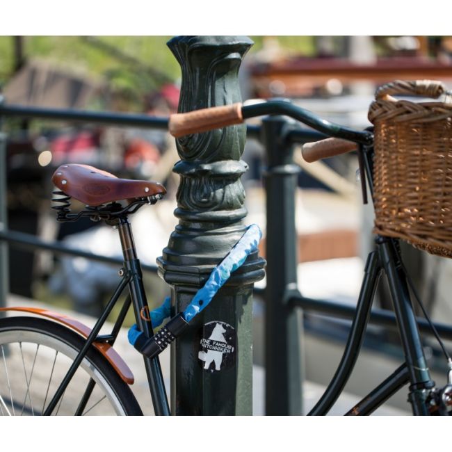 Abus - antifurt bicicleta - lant cu cifru - Tresor 1385/75 - blue mask