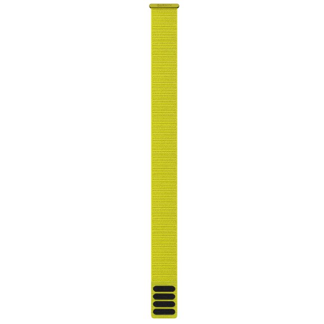 Garmin curea din nailon UltraFit 26 v2 - galben Amp Fluo