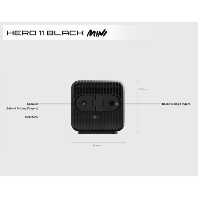 GoPro - camera actiune - HERO11 MINI - Black