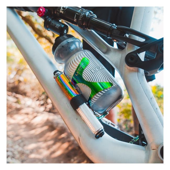 Lezyne - mini pompa - Hand Pump Pocket Drive Pro - 160 psi | 11 bar - neo metallic | silver - 98g