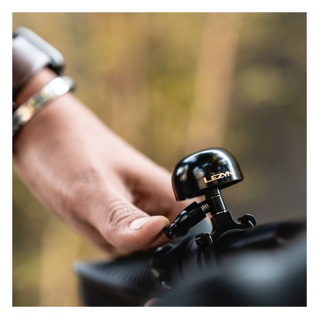 Lezyne - sonerie - Classic Brass Bell - negru