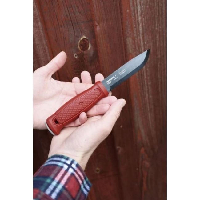 Morakniv - cutit camping - Garberg Carbon - black dala red - 109 mm