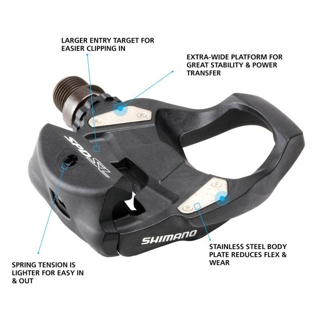 Shimano - pedale sosea clipless - PD-RS500