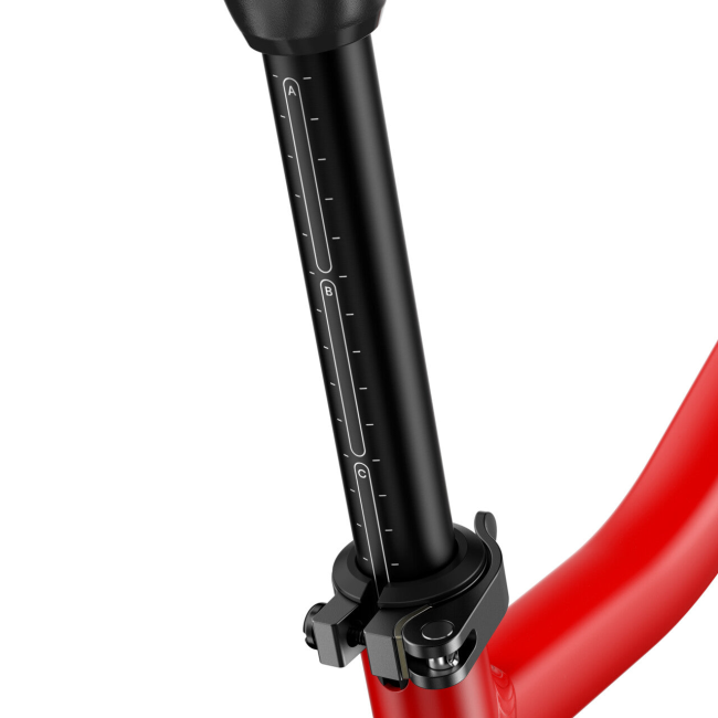 Bicicleta copii Woom 4 Explore cu roti 20" rosu Woom Red