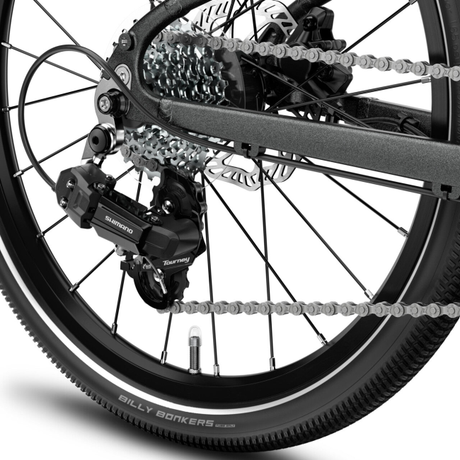 Bicicleta copii Woom 4 Explore cu roti 20" rosu Woom Red