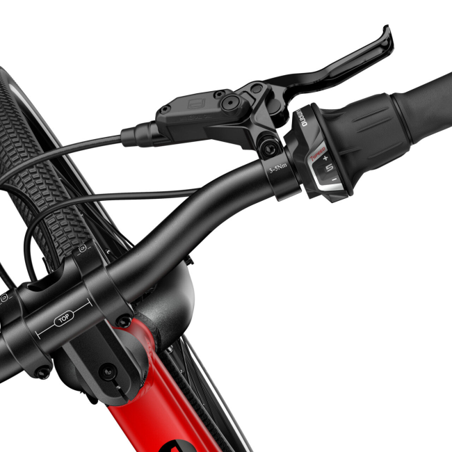Bicicleta copii Woom 4 Explore cu roti 20" rosu Woom Red
