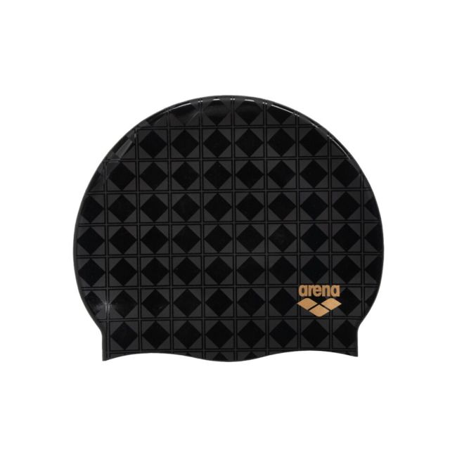 Arena - casca inot silicon - Icons Team Stripe - negru