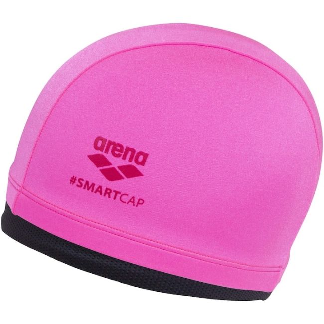 Arena - casca inot textila - copii - Smartcap - Pink