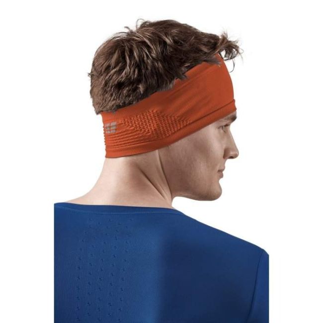CEP - bentita pentru cap - Cold weather headband - Portocaliu inchis
