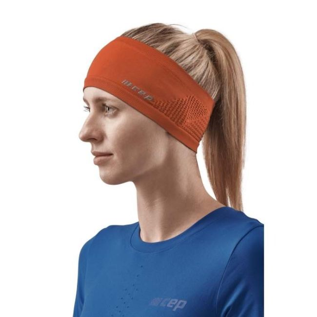 CEP - bentita pentru cap - Cold weather headband - Portocaliu inchis