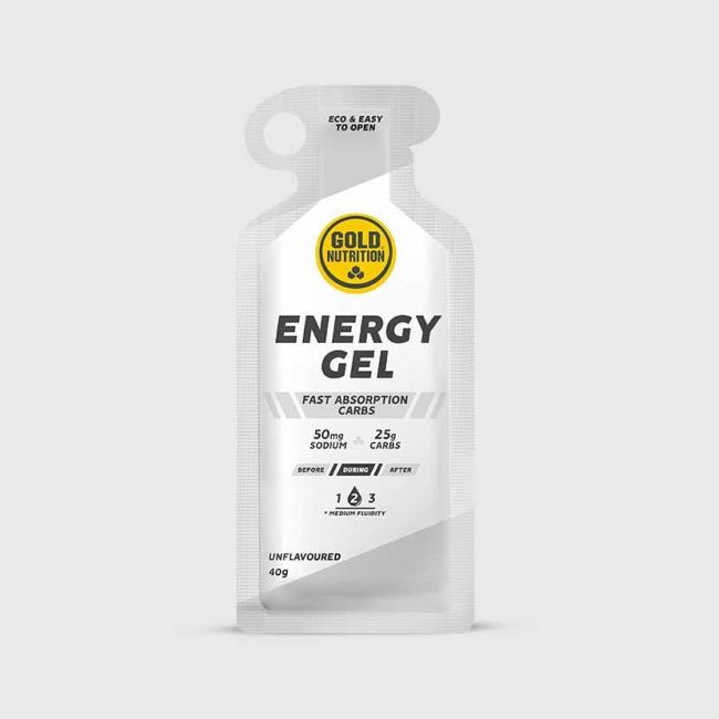 Gold nutrition - gel energizant Energy gel - fara aroma -  plic 40g