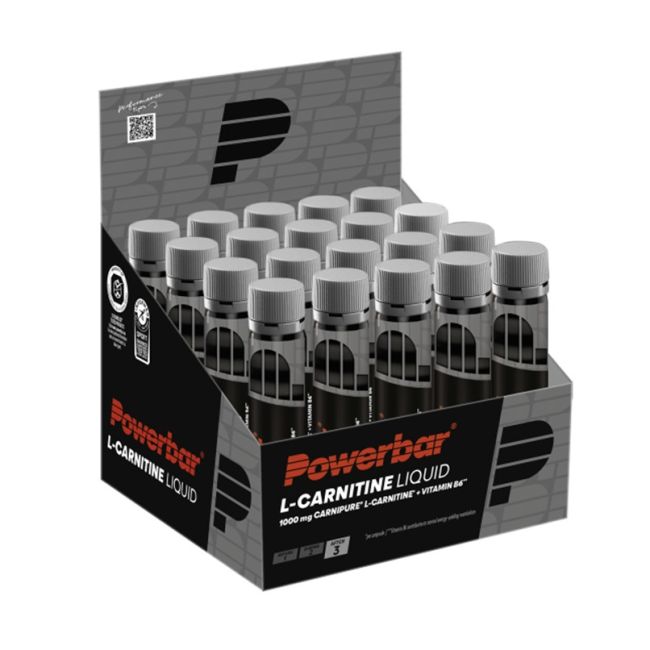 Powerbar - fiola L-Carnitine Liquid + vit.B6 Black Line Drinking Ampoules - 25ml
