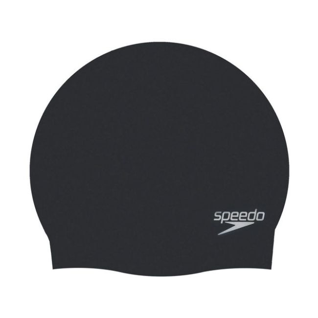 Speedo - casca inot silicon - Plain Moulded - Negru