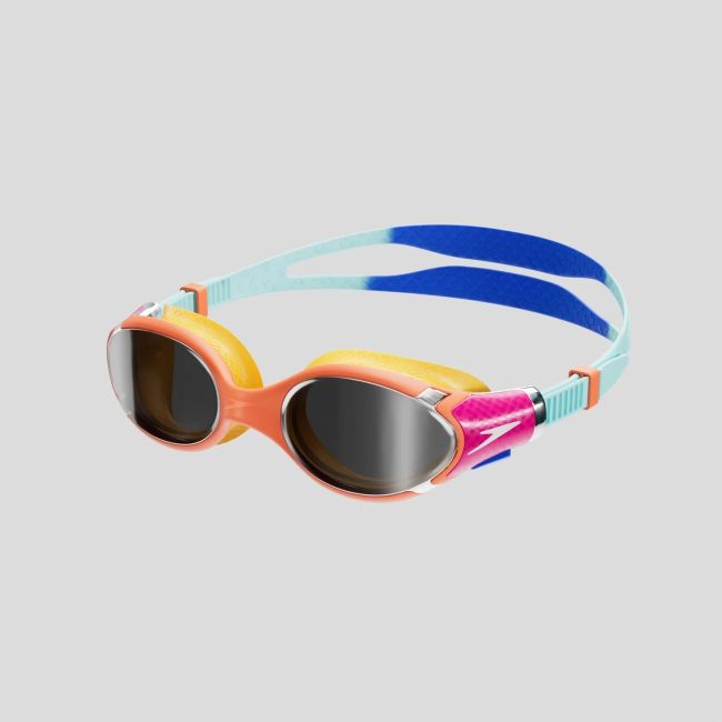 Speedo - ochelari inot - copii - Biofuse 2.0 Mirror - Portocaliu I Alb