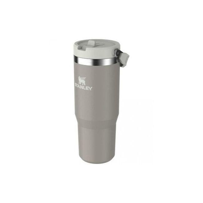 Stanley - termos tip sticla cu pai - Iceflow Flip Straw Tumbler - Ash - 890 ml