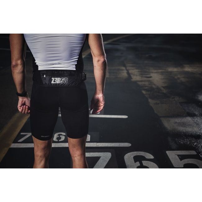Z3R0D - centura alergare cu buzunar - running belt - negru