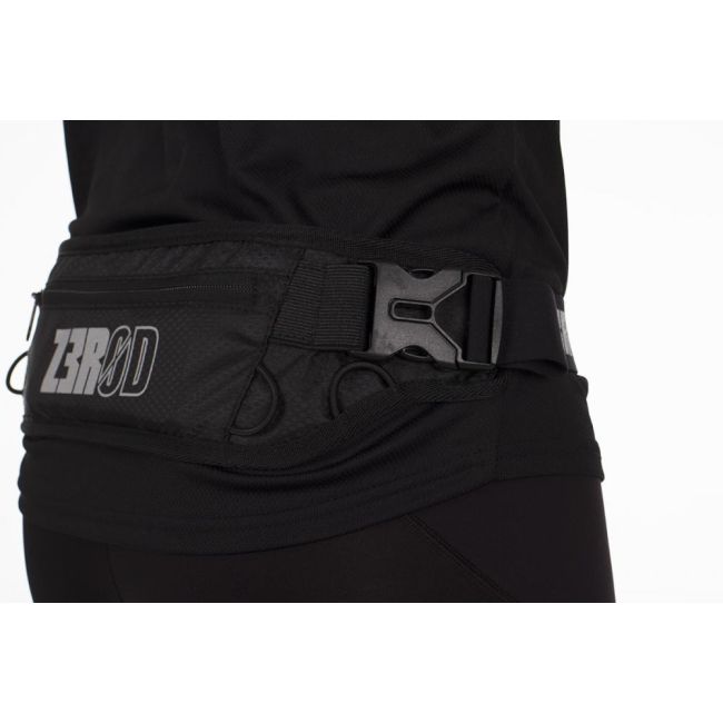 Z3R0D - centura alergare cu buzunar - running belt - negru