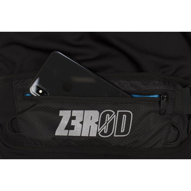 Z3R0D - centura alergare cu buzunar - running belt - negru