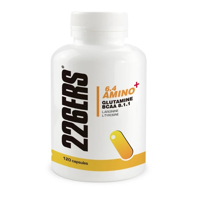 Capsule de aminoacizi 226ers 6.4 Amino (glutamină + BCAA + L-arginină + L-tirozină) - 120 capsule
