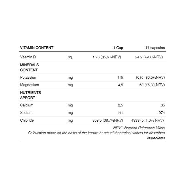 226ers - capsule sare - salts electrolytes - 100 capsule
