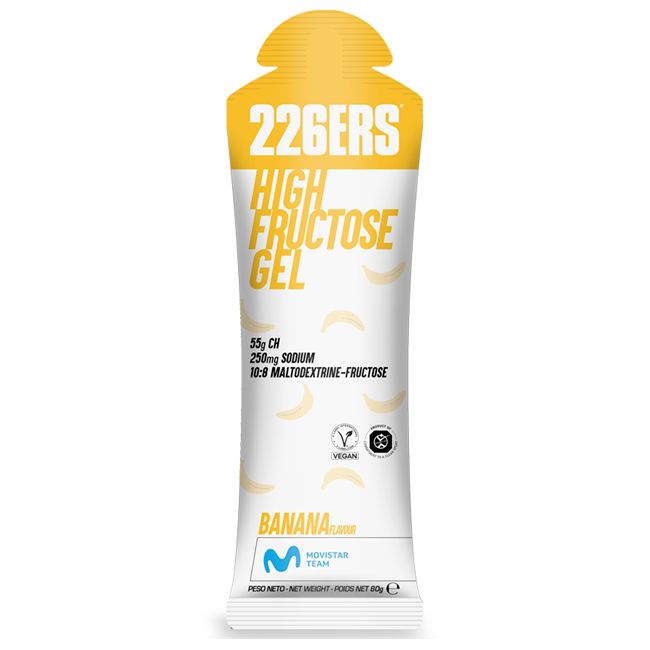 226ers - gel energie - High Fructose Gel - banana - 80gr