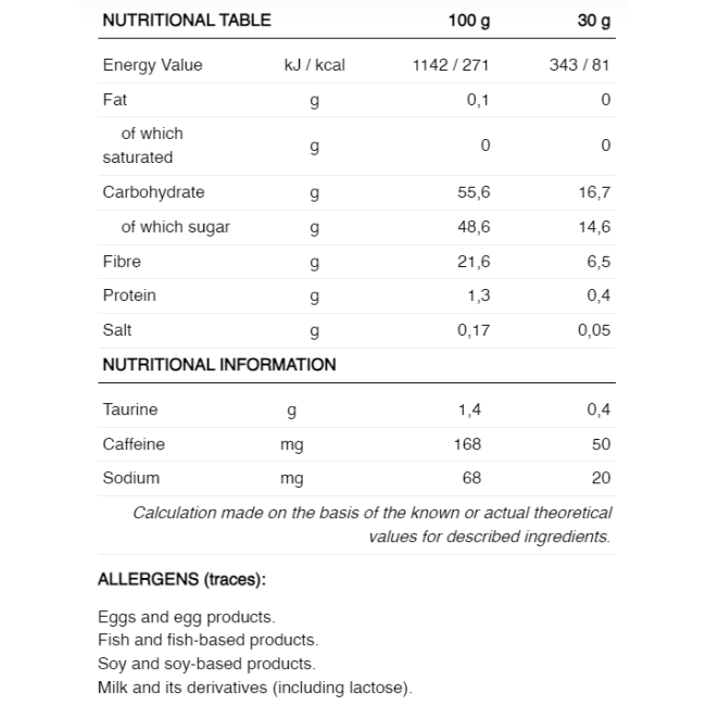 226ers - jeleu energie - Vegan Gummy Bar - cola/cirese - 30gr