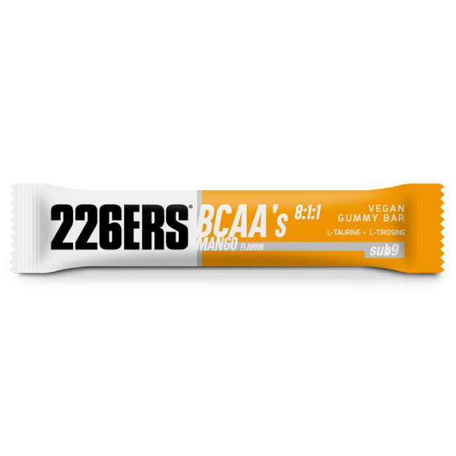 226ers - jeleu energie - Vegan Gummy Bar - mango - 30gr
