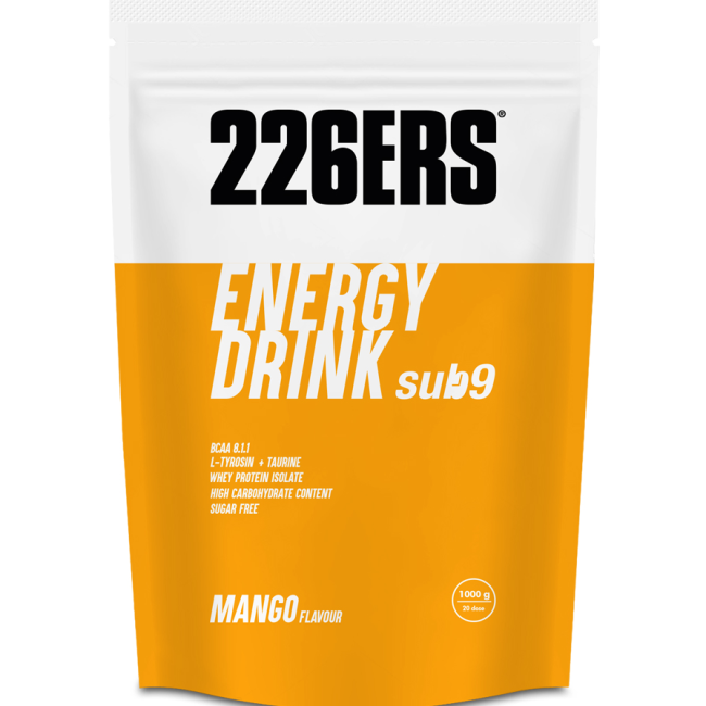 226ers - plic pudra isotonic - SUB9 ENERGY DRINK - mango - 1kg	