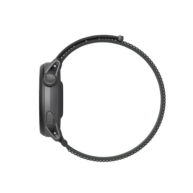 Coros - Pace 3 - ceas multisport GPS - Negru - curea neagra/nailon