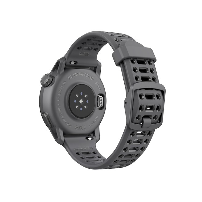 Coros - Pace 3 - ceas multisport GPS - bratara negru/silicon