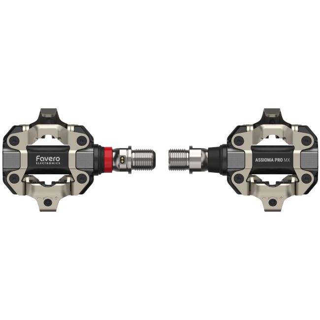 Favero Assioma PRO MX-1 - pedale cu power meter integrat pentru MTB single-sided