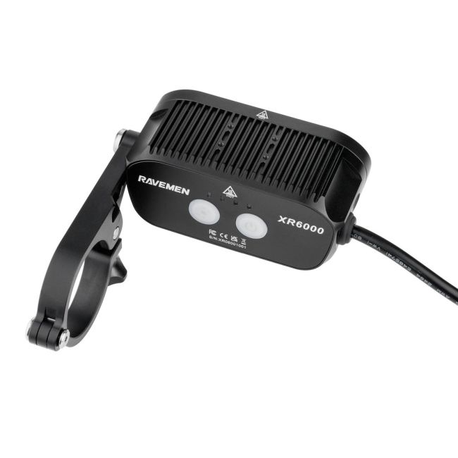 Lumina fata Ravemen XR6000 cu incarcare USB 6000 lumeni